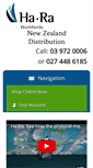 Mobile Screenshot of hara.co.nz
