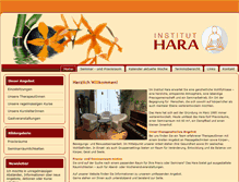 Tablet Screenshot of hara.at